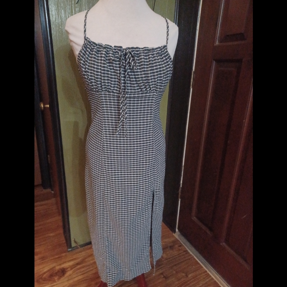 Forever 21 Plaid Midi Dress